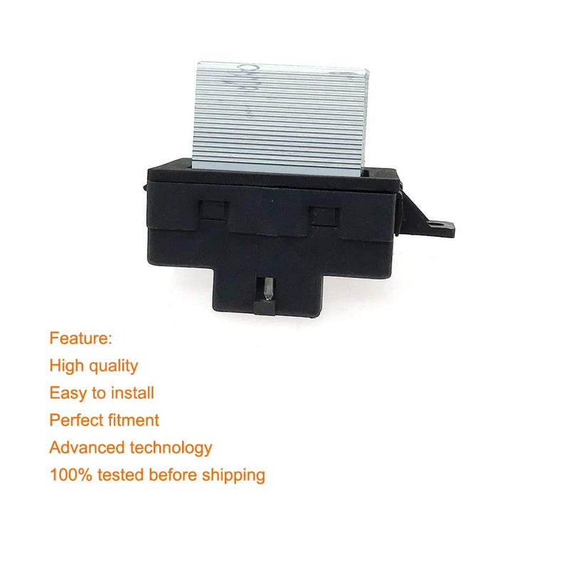 YUTOCOOL HVAC Fan Blower Motor Resistor Fits 2010-2012 Ford Fusion Lincoln MKZ 2006 2010-2011 Mercury Milan Replace 6E5Z19E624AA 8E5Z19E624A 4P1589 JA1712 YH1825 RU797 - Image 3